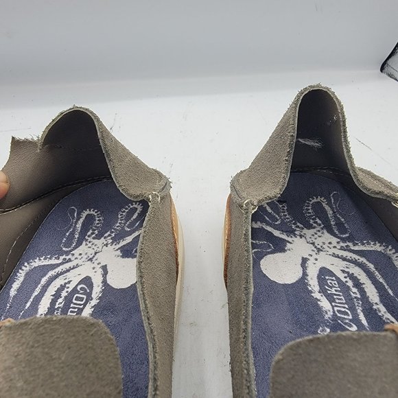 OluKai NaluKai Kala Slip On Mens 9.5 Gray Casual Comfort Shoes - 10409-7B19 main image 7